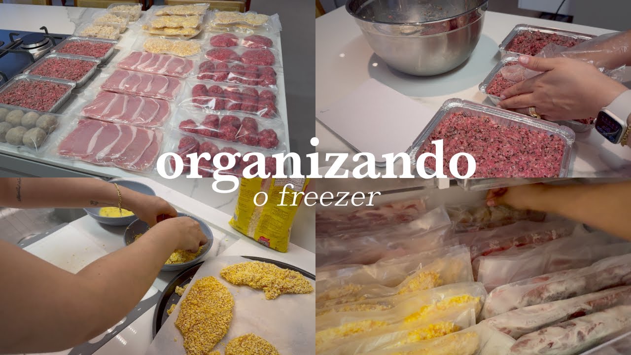 COMO ARMAZENAR E ORGANIZAR CARNES | Organizando e congelando alimentos para facilitar no dia a dia