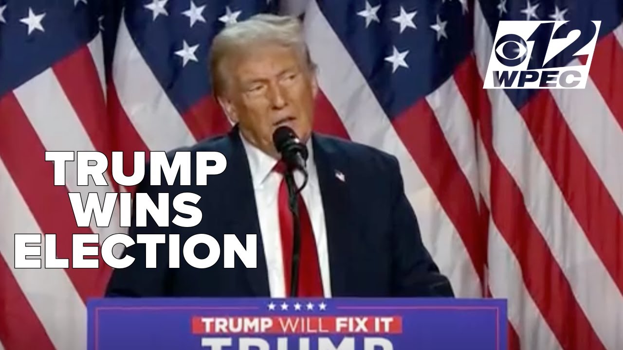 Donald Trump wins election over VP Kamala Harris, breaks 
