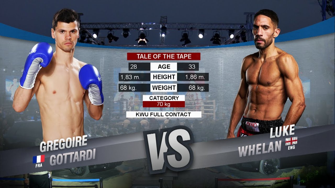 SENSHI 23: Fight 2 Luke Whelan (England) won over Gregoire Gottardi (France)