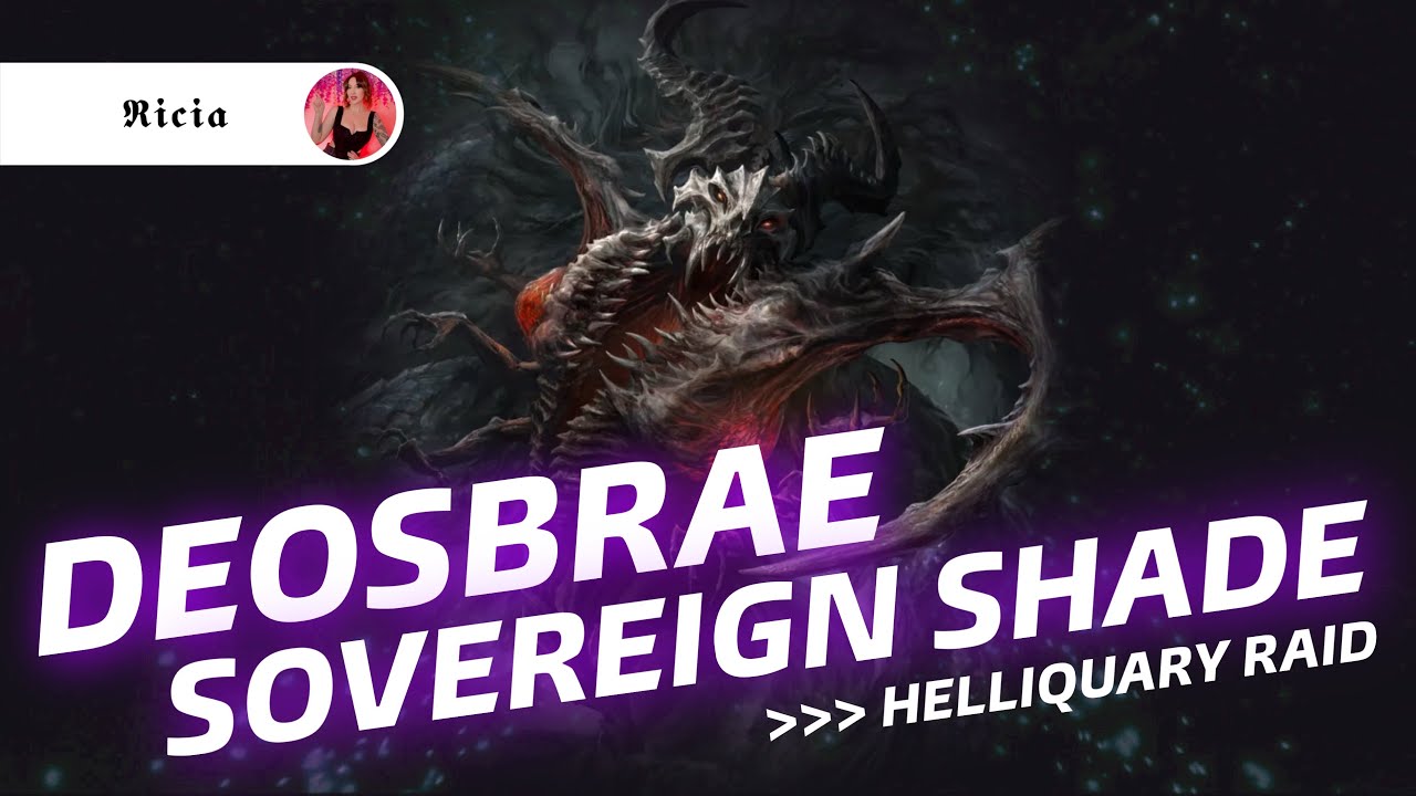DEOSBRAE, Суверенная Тень. Рейд &laquo;Алликуари&raquo; в Diablo Immortal.