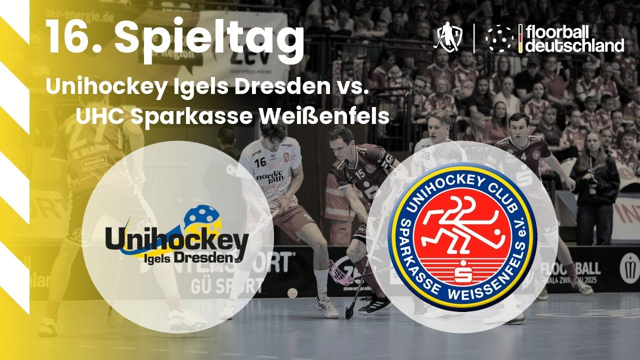 80 | Unihockey Igels Dresden vs. UHC Sparkasse Weißenfels | 16. Spieltag - 24.01.2026