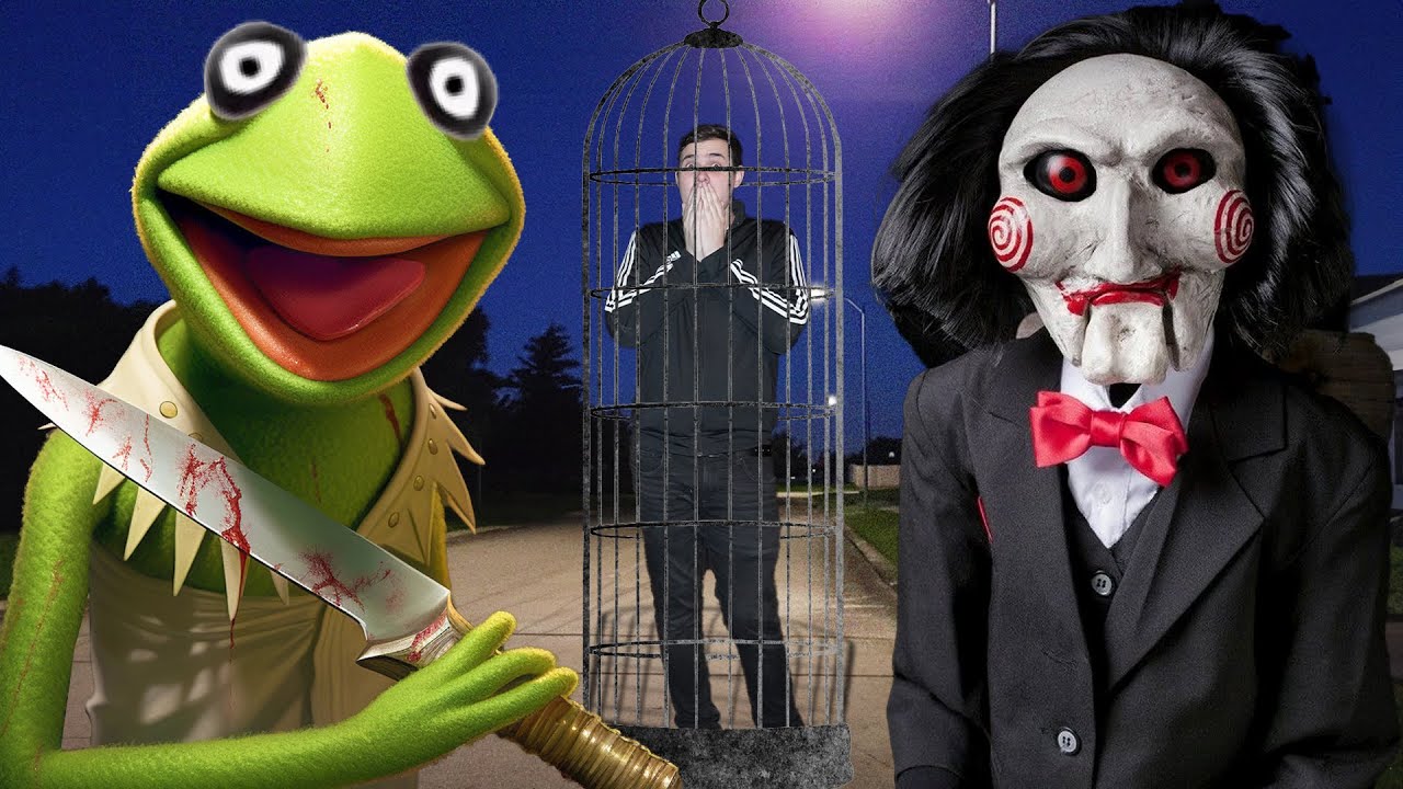 KERMIT DE KIKKER & JIGSAW WERKEN SAMEN.. (GTA 5 FILM)
