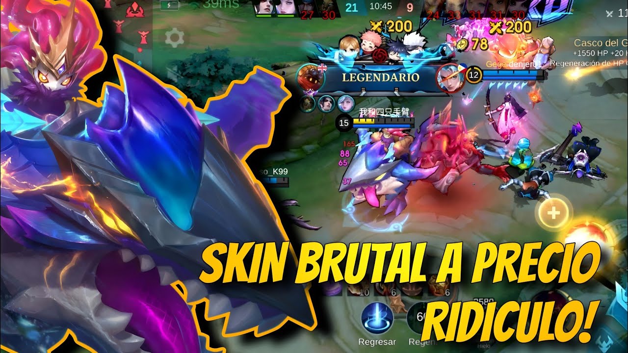BARATS NUEVA SKIN BRUTAL A PRECIO DE RISA MLBB ESP
