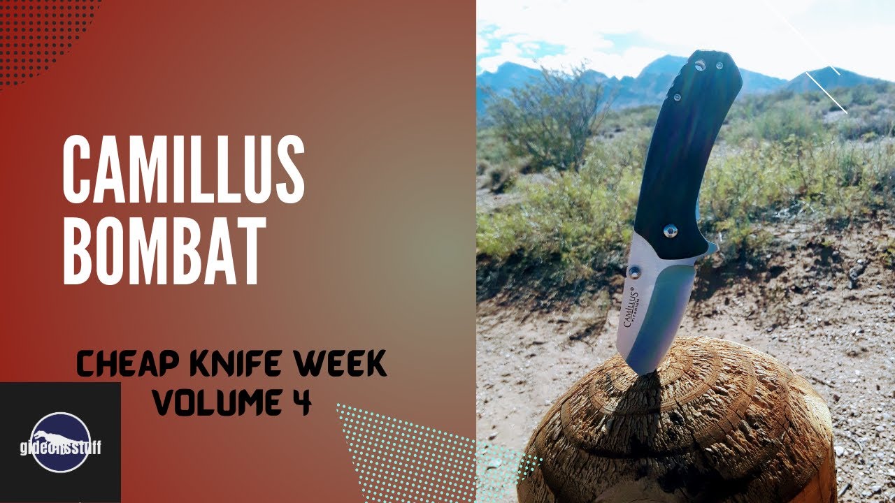 Camillus Bombat Review (Cheap Knife Week Vol.4)