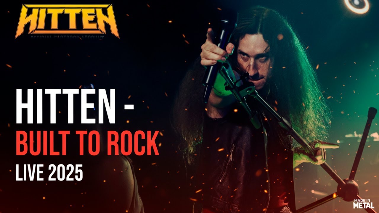 PURE 80s VIBES! Hitten - Built to Rock (Live Leyendas del Rock 2025)  4K