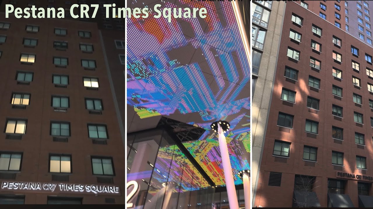 [4K] Hotel Tour | 🇺🇸 NEW YORK, Pestana CR7 Times Square, 2026 review