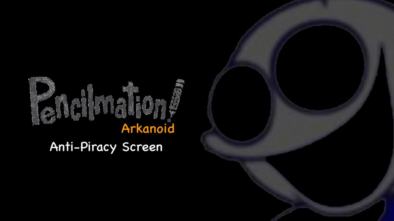Pencilmation Arkanoid | Anti-Piracy Screen!