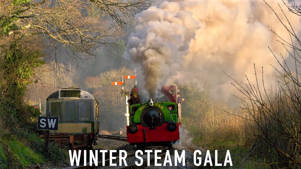 Battling the bleak at the South Devon Railway Winter Steam Gala 