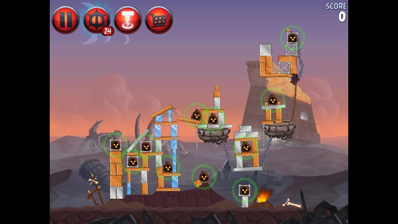 Angry Birds Star Wars 2 Level P2-15 Escape to Tatooine 3 star Walkthrough