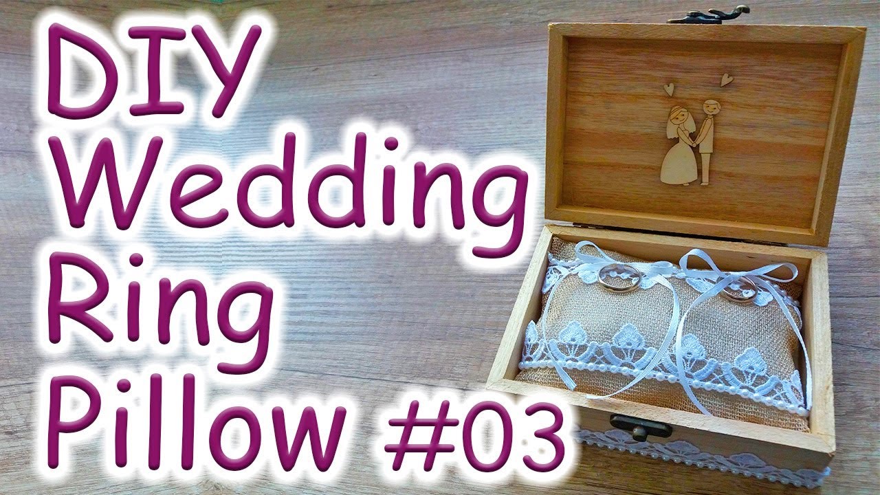 DIY - Wedding Ring Pillow #03