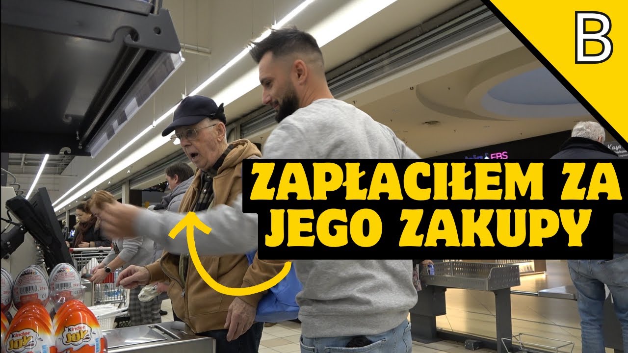 PŁACĘ ZA ZAKUPY TYM KTÓRZY CHCIELI MI KUPIĆ JEDZENIE