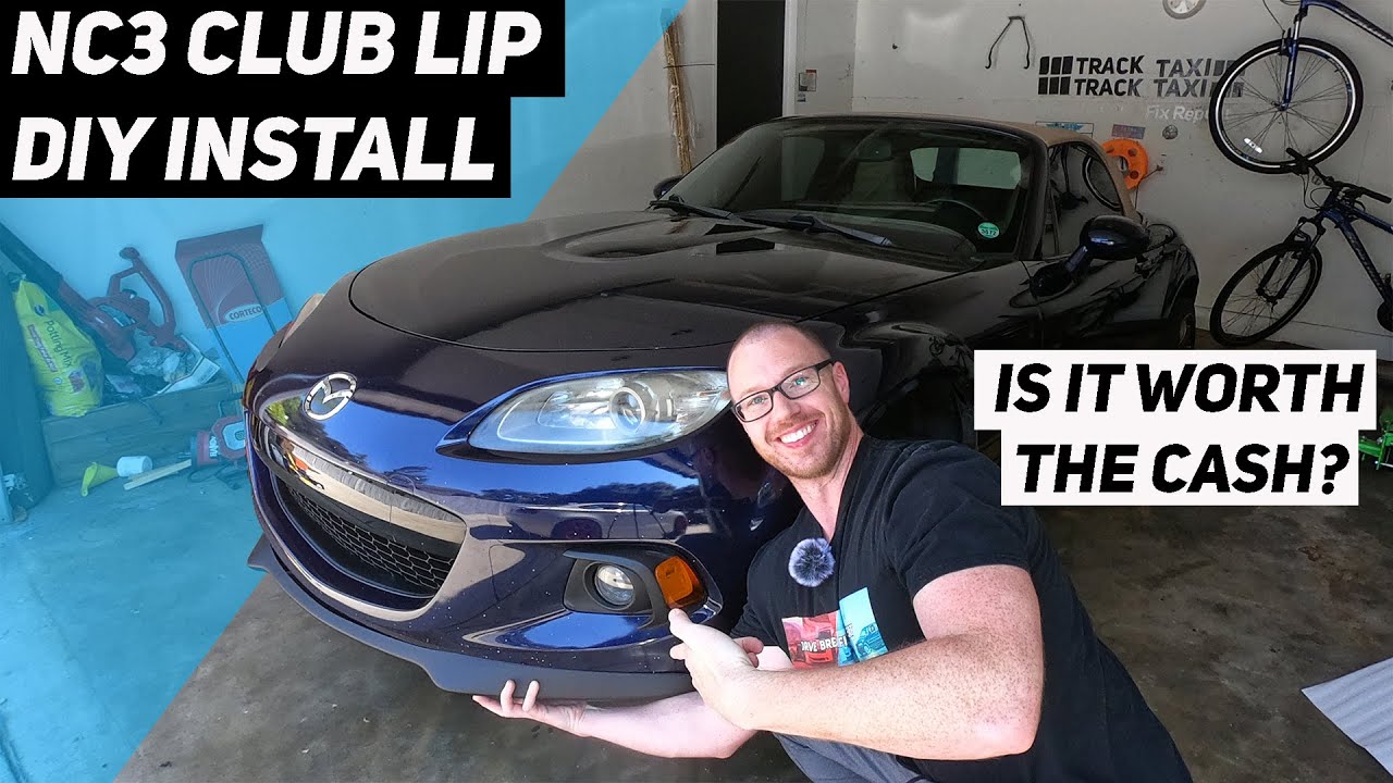 Installing the Best NC Miata Front Lip (OEM+ Upgrade)