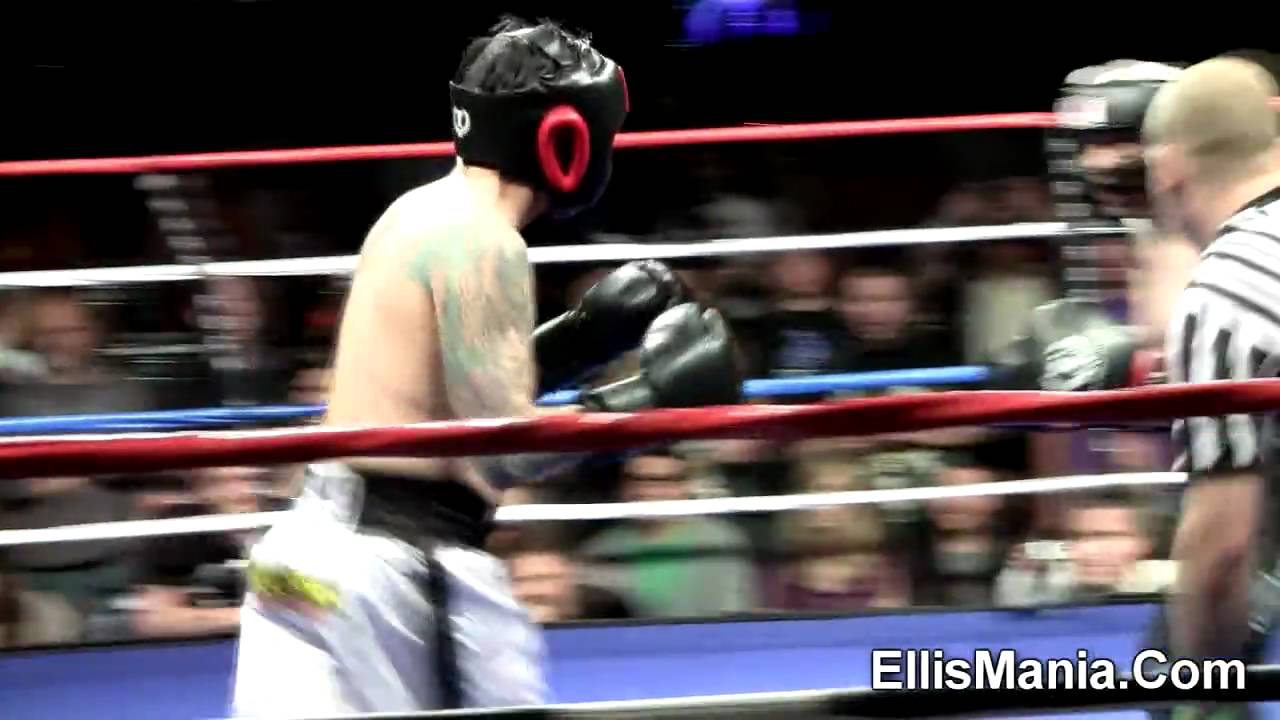 Benji Madden (Good Charlotte) vs. Riki Rachtman: Ellis Mania 5 boxing fight