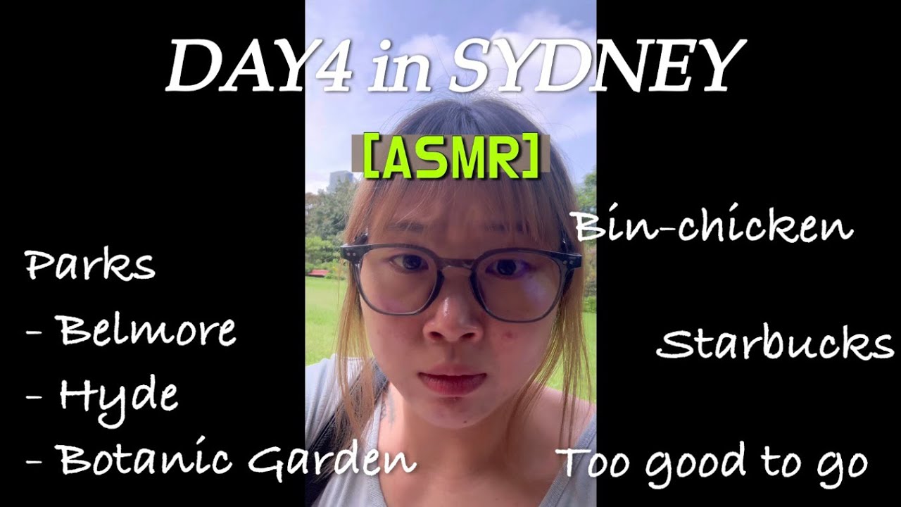 [ASMR] Daily Life in Sydney 🇦🇺 morning workout, Botanic Garden, Too good to go #호주생활 #호주워홀 #asmr