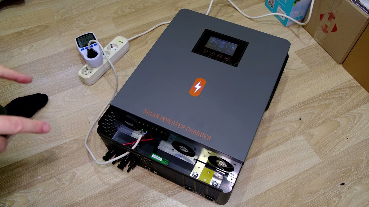 Инвертор ГИБРИДНЫЙ 10.2кВт PowMr ПРИШЕЛ. Я В ШОКЕ!!!