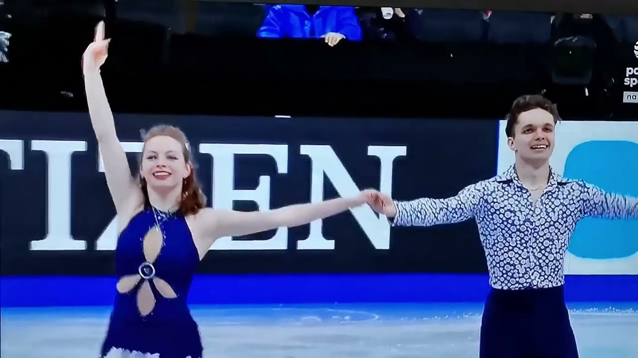 Wiktor Kulesza i Sofiia Dovhal na Mistrzostwach Świata w USA w Bostonie. Ich występ dnia 28.03.2025r