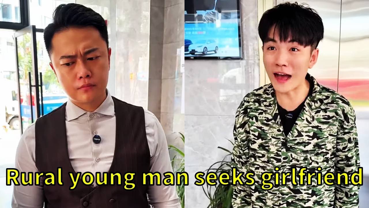 A young man from the countryside traveled thousands of miles to find his girlfriend at his company!