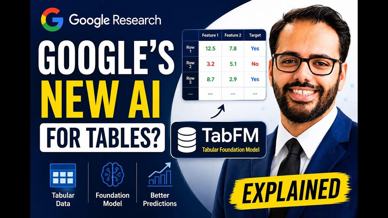 TabFM: обзор новой фундаментальной модели Google для табличных данных