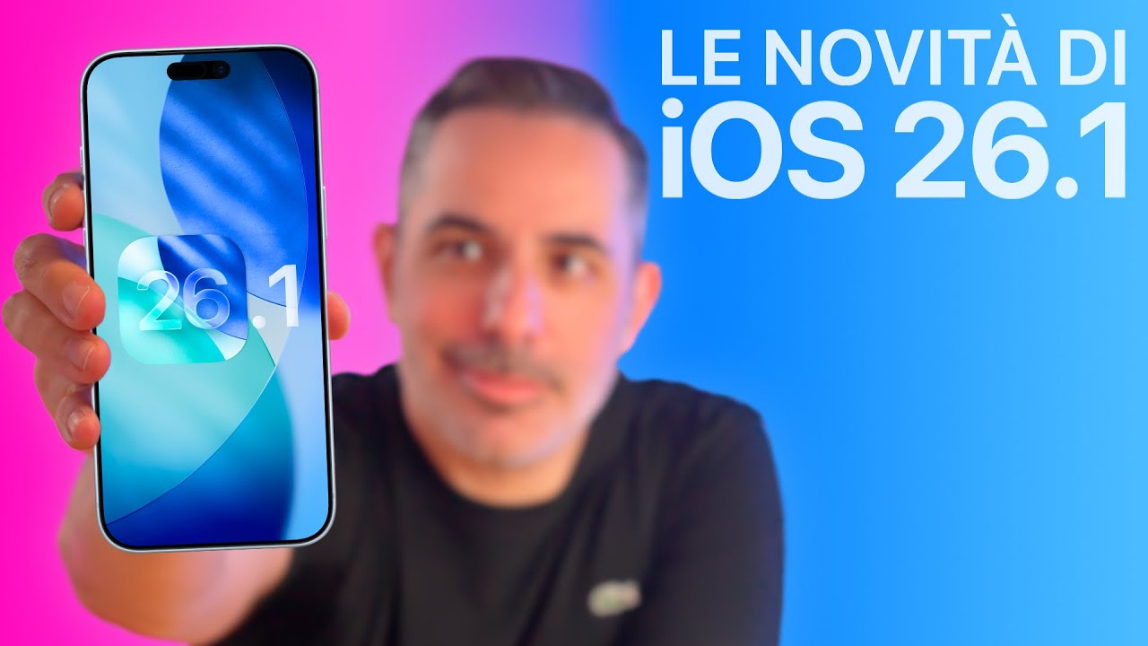 iOS 26.1 ORA DISPONIBILE | Tutte le Novit&agrave;