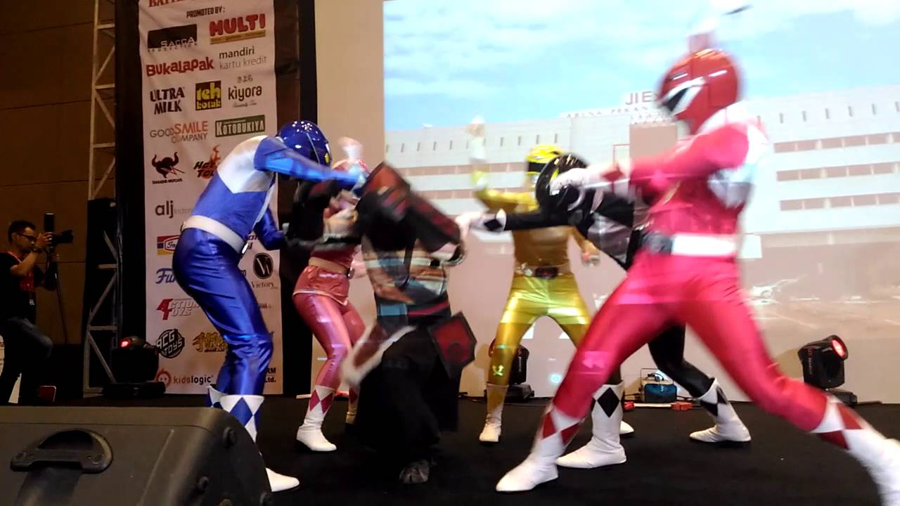 Jakarta Battle of The Toys 2016 - Mighty Morphin Power Rangers Live Show
