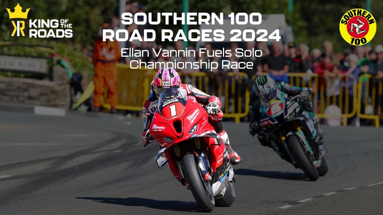Southern 100 2024 -  Ellan Vannin Fuels Solo Championship Race