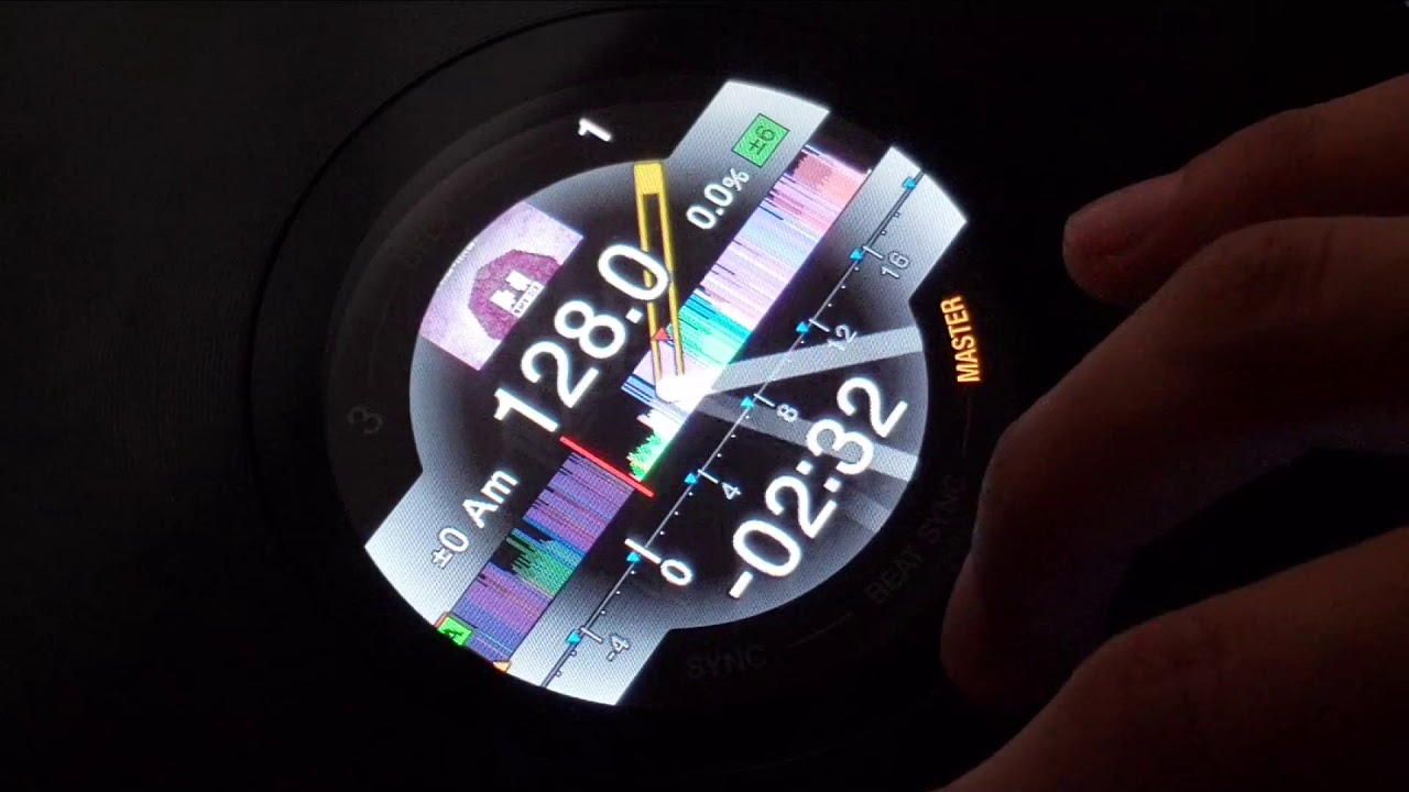 DDJ 1000 Una pantalla LCD en el Jog! FULL COLOR DISPLAY ON JOG Review En Español