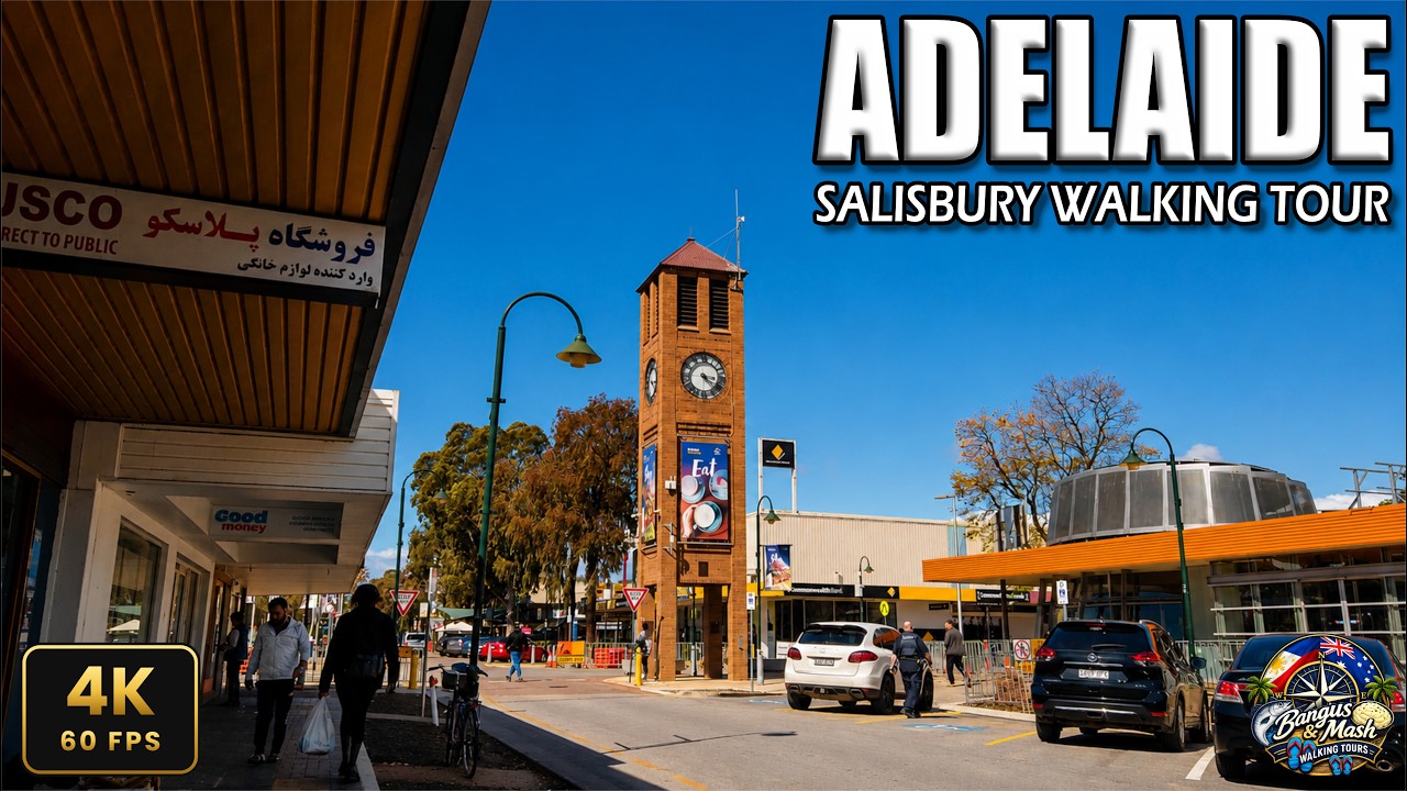 Explore Salisbury, Adelaide With A 4k-60fps Walking Tour In South Australia 🇦🇺 🦘