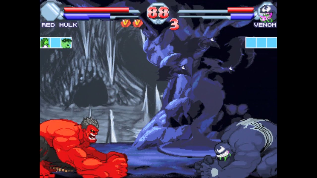 Gamma vs Symbiote 1