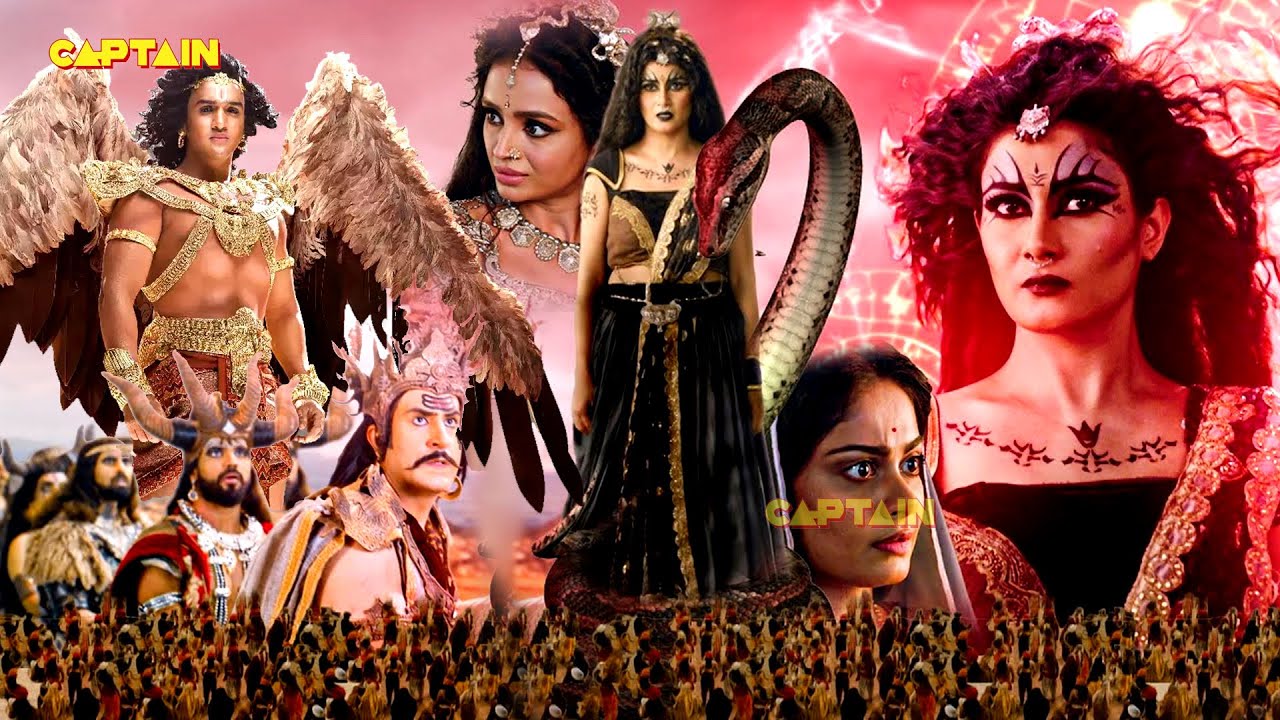 समुद्र मंथन से निकली देवी अलक्ष्मी || Dharm Yoddha Garud - Ep 98 to 103