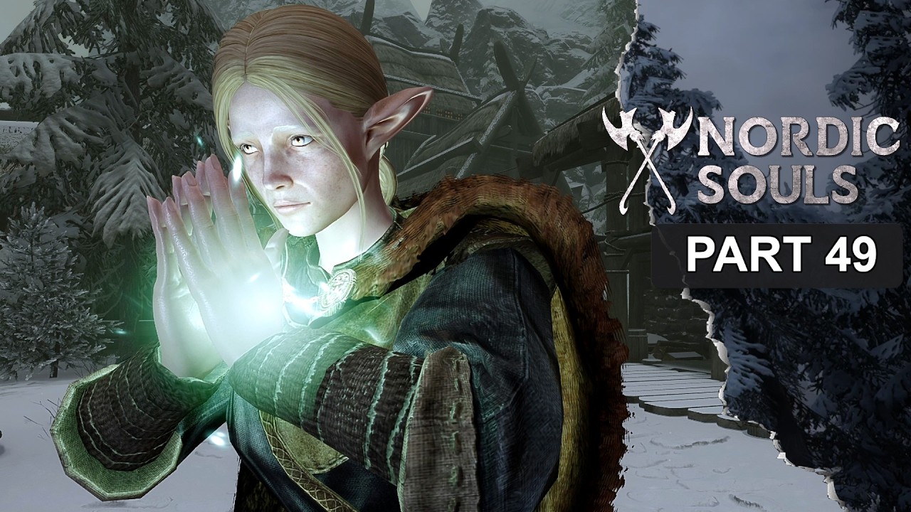 SKYRIM 1200+ MODS | Nordic Souls (Wabbajack modpack) Gameplay part 49 | PC - HD