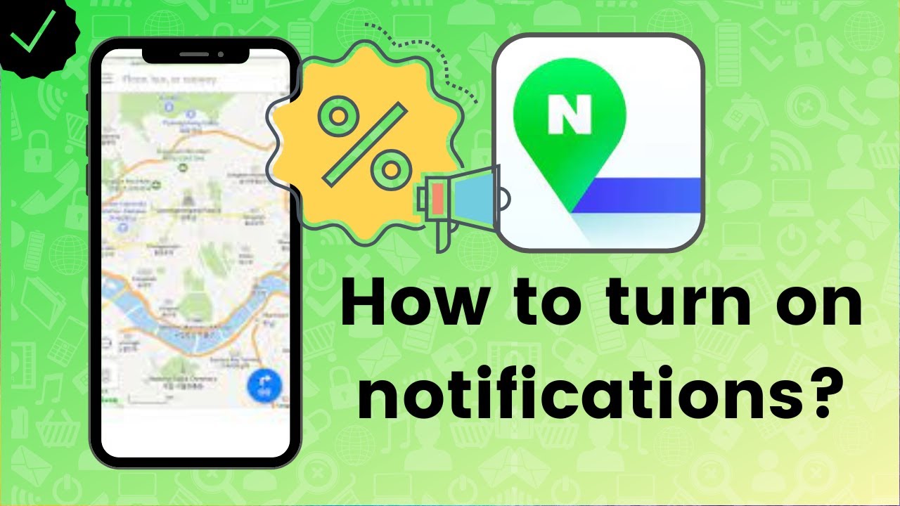 How to turn on promotions and marketing notifications on Naver Map?