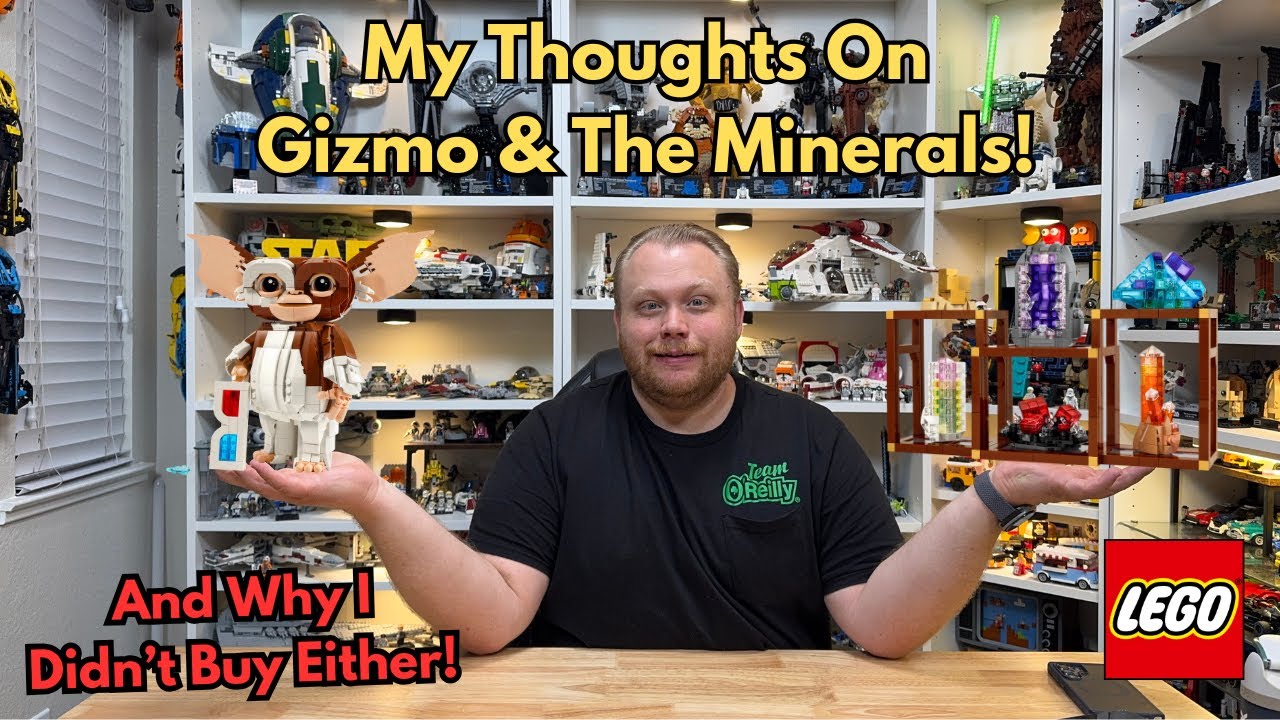 Мои мысли о наборе Lego Ideas Gizmo & Minerals! (И почему я не купил ни тот, ни другой!)