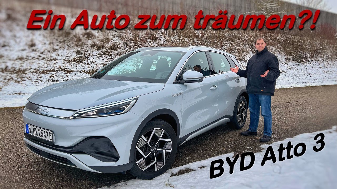 BYD Atto 3 im Test - Wie fährt sich das neue Kompakt-SUV aus China? | Review - Alltag - Verbrauch