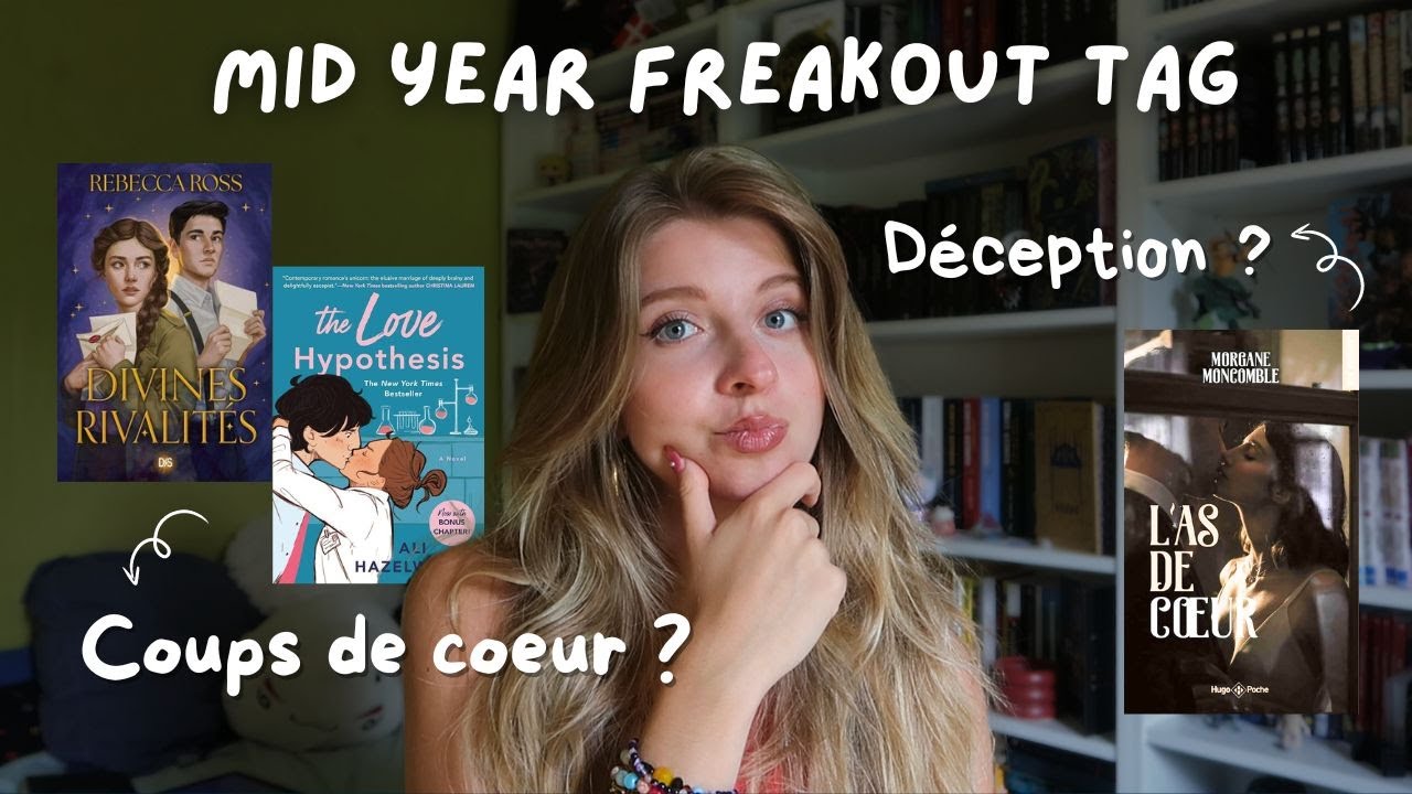 On fait un bilan ? Mid year freakout book tag 2024
