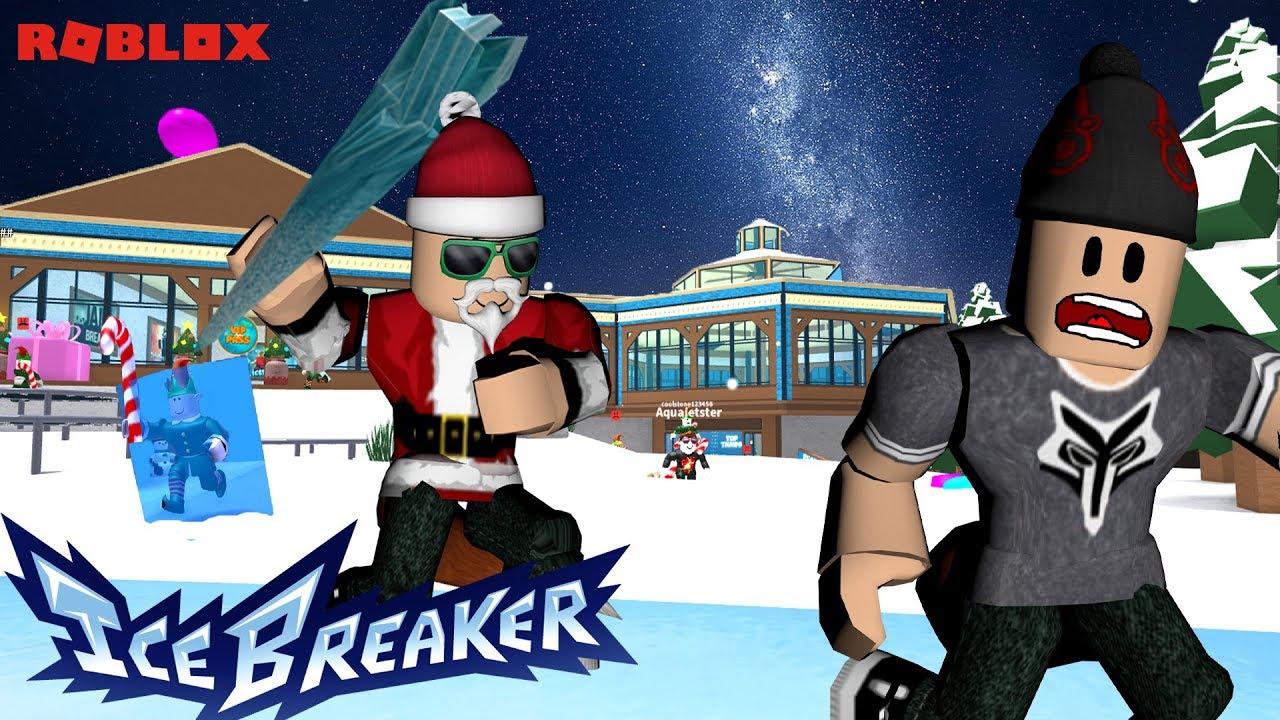 SANTA FREEZES HIS ELVES! -- ROBLOX IceBreakers (Christmas Holiday Event)