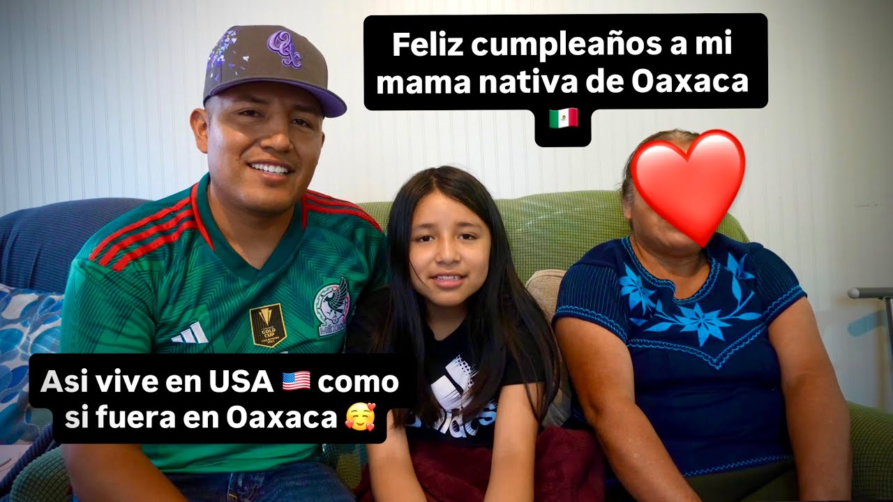 Asi vine mi mama indígena de Oaxaca en USA 🇺🇸vive como si fuera en el rancho con sus pollos 🐥🥰