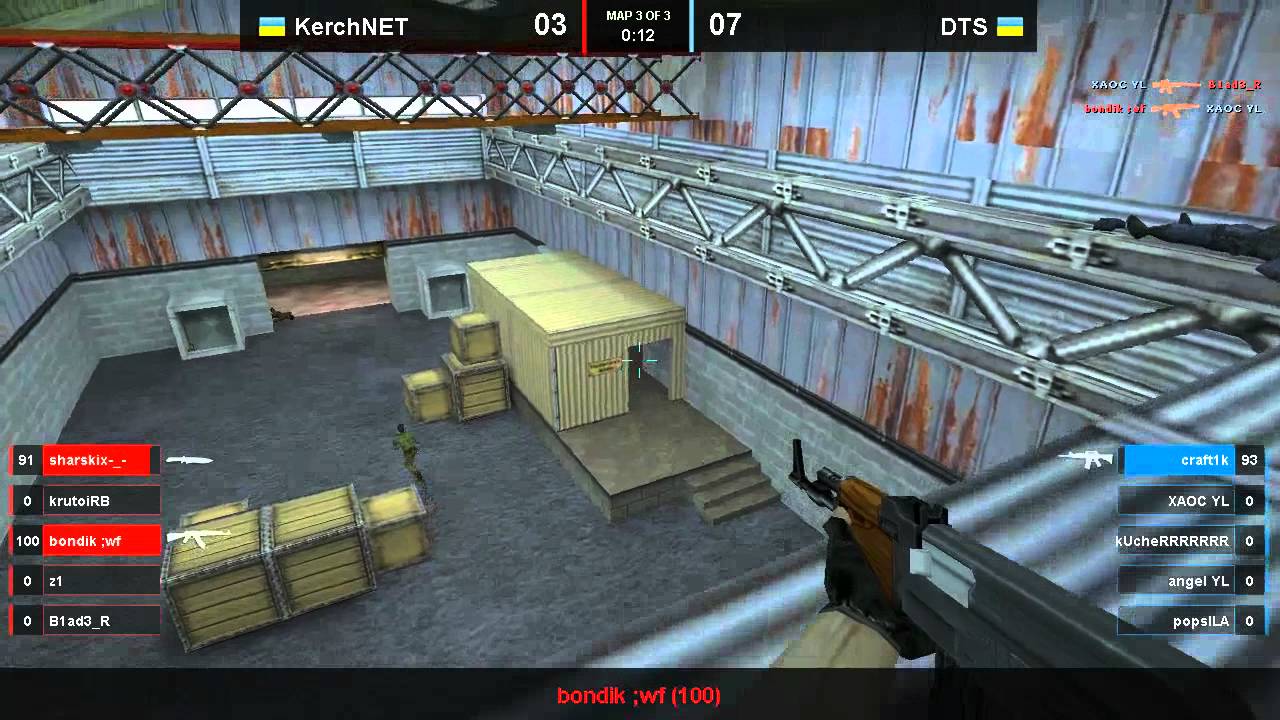 DTS vs KerchNET Game 3 CS 1 6 Final WCG UA