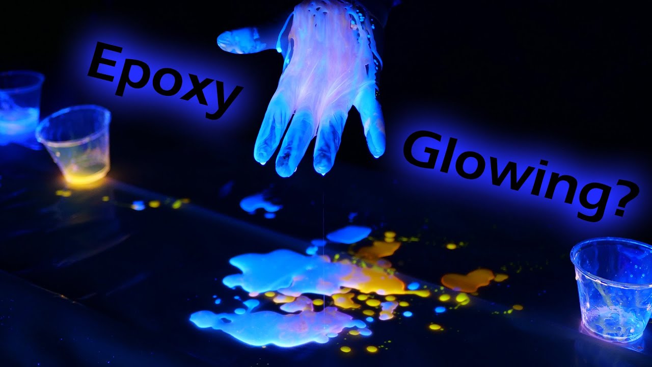 Why is this Epoxy Glowing?