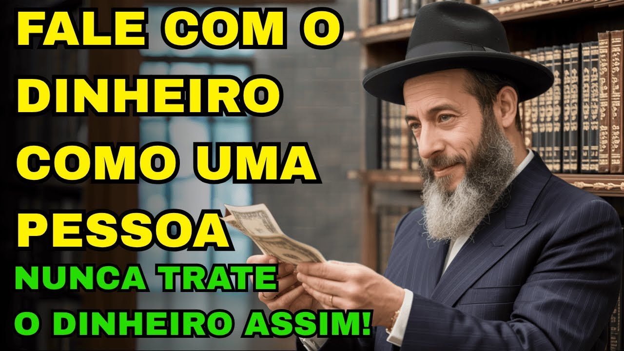 “Fale Com o Dinheiro Como Se Ele Fosse Uma Pessoa — Segredo Judaico”