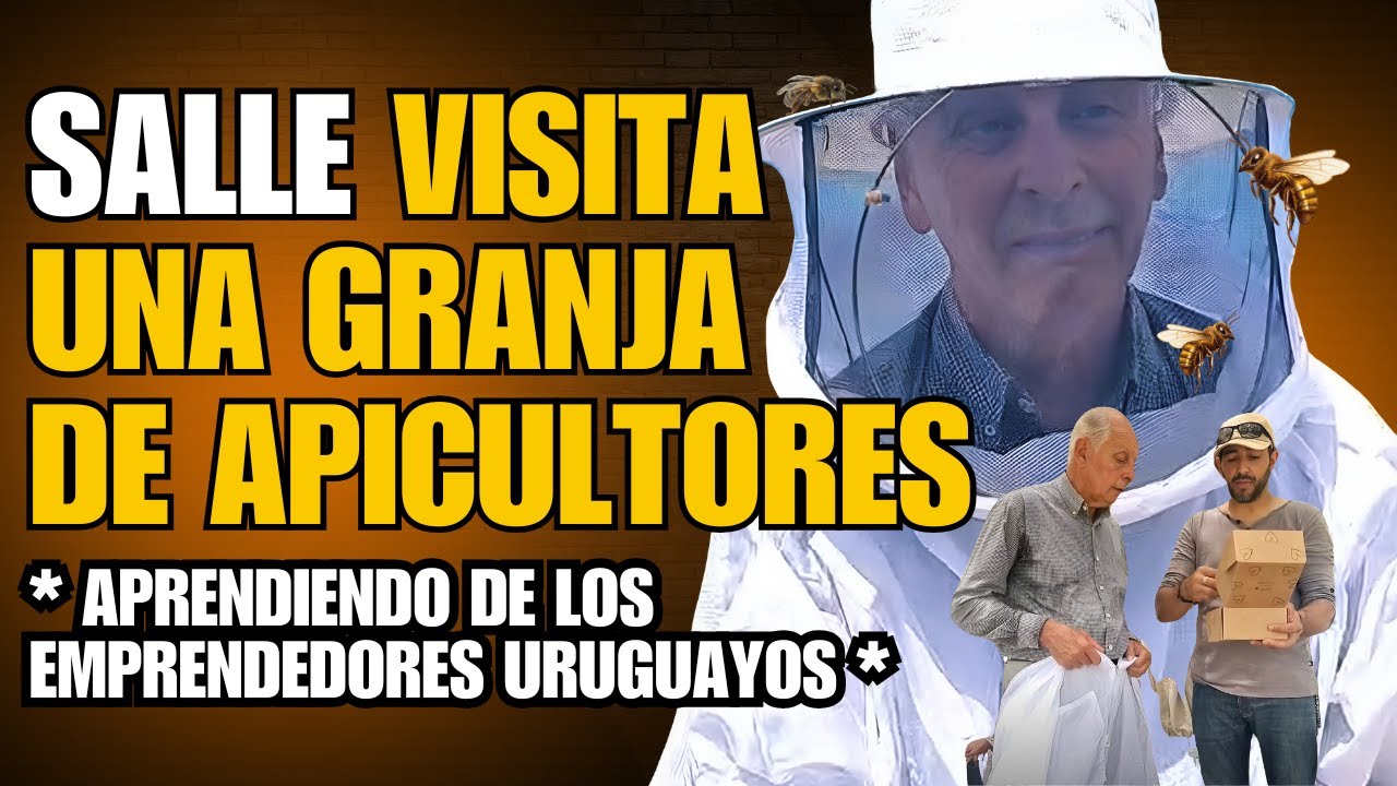 🐝 GUSTAVO SALLE visita una GRANJA DE APICULTURA para conocer EMPRENDEDORES URUGUAYOS 💥