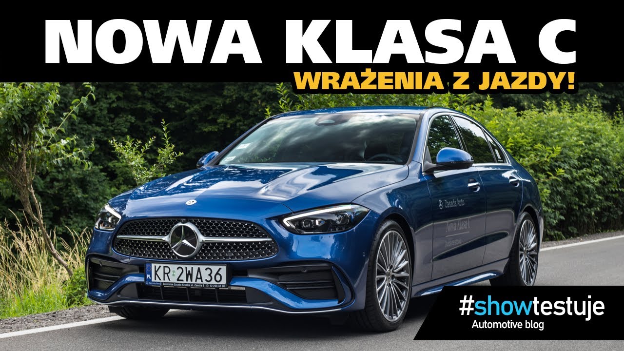 Mercedes C Klasa W206 (2021) AMG LINE - test drogowy i wrażenia z jazdy [ #showtestuje ] TEST PL