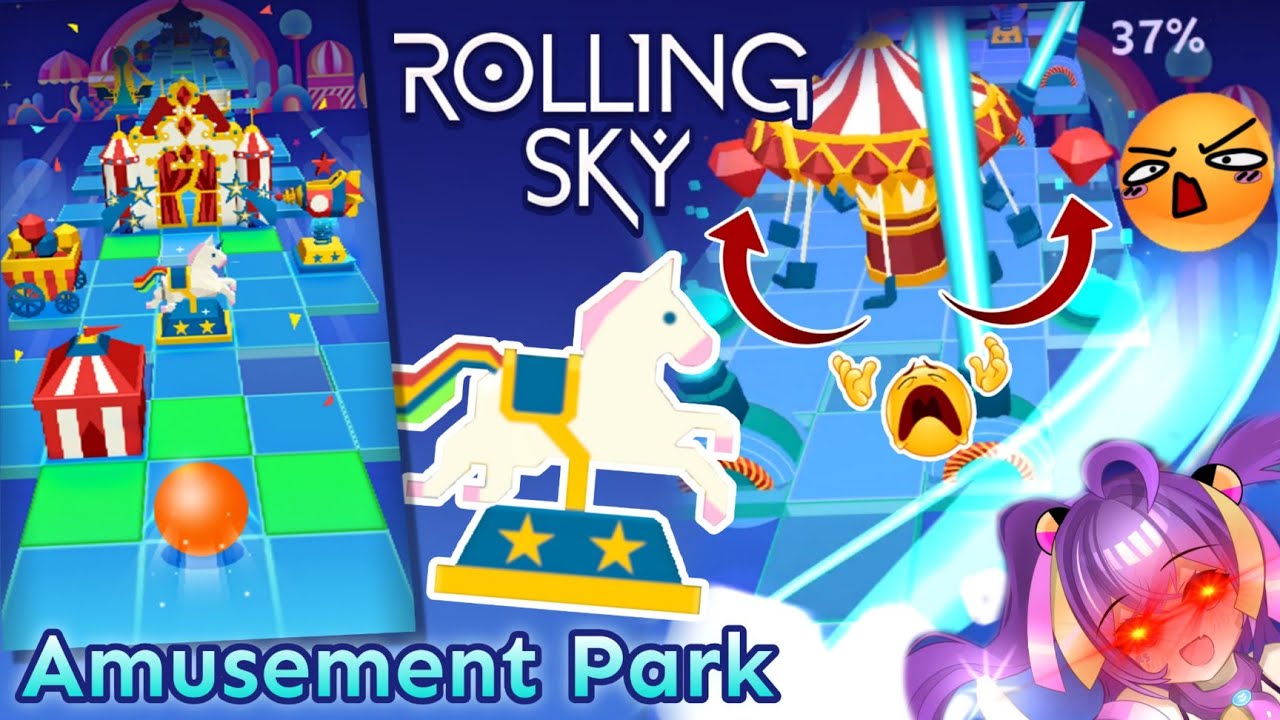 [The CHAOTIC Festivities 🎡] Rolling Sky - Amusement Park