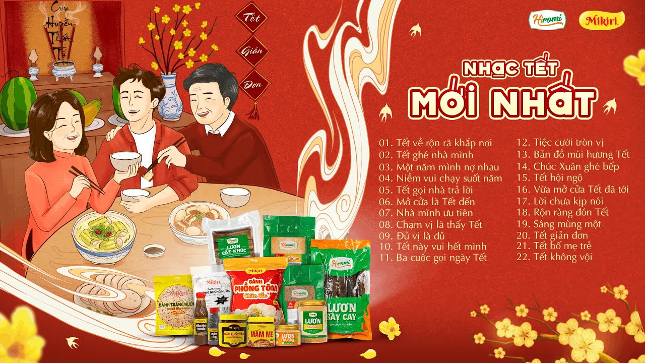 TUYỂN TẬP NHẠC TẾT MỚI NHẤT | NHẠC TẾT HAY NHẤT - Nghe Là Rộn Ràng Không Khí Tết