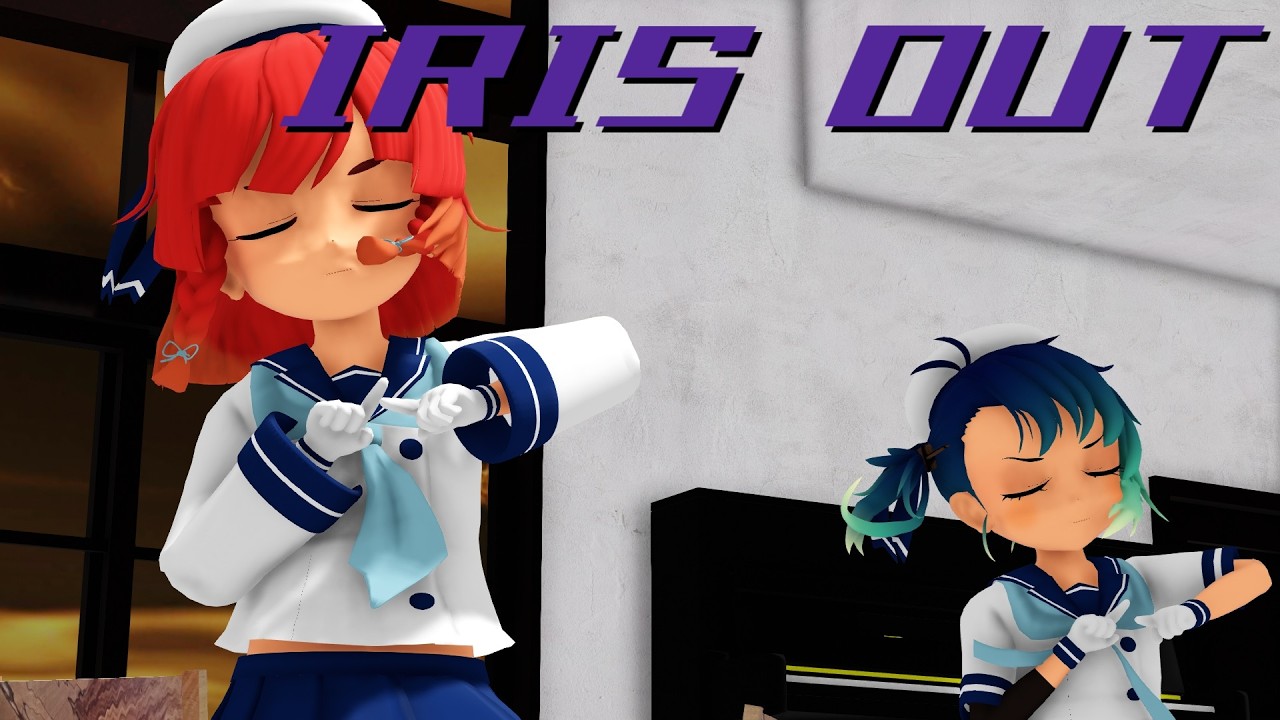 [MMD]艦これ 択捉・福江 IRIS OUT