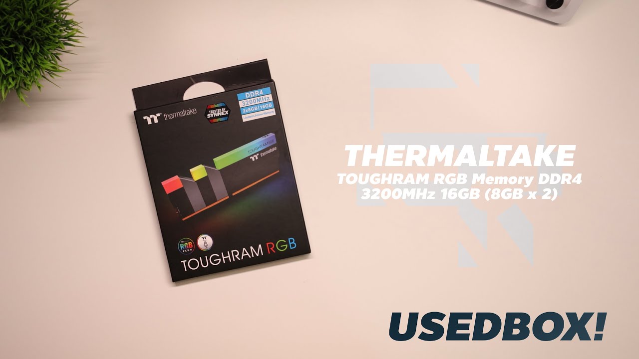 Usedbox! - ep.3 TOUGHRAM RGB Memory DDR4 3200MHz 16GB (8GB x 2)