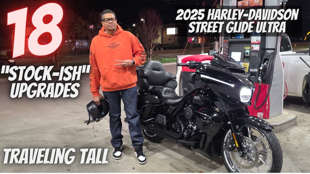 18 кастомных улучшений &laquo;в стандартном исполнении&raquo; для моего Harley Davidson Street Glide Ultra 20...