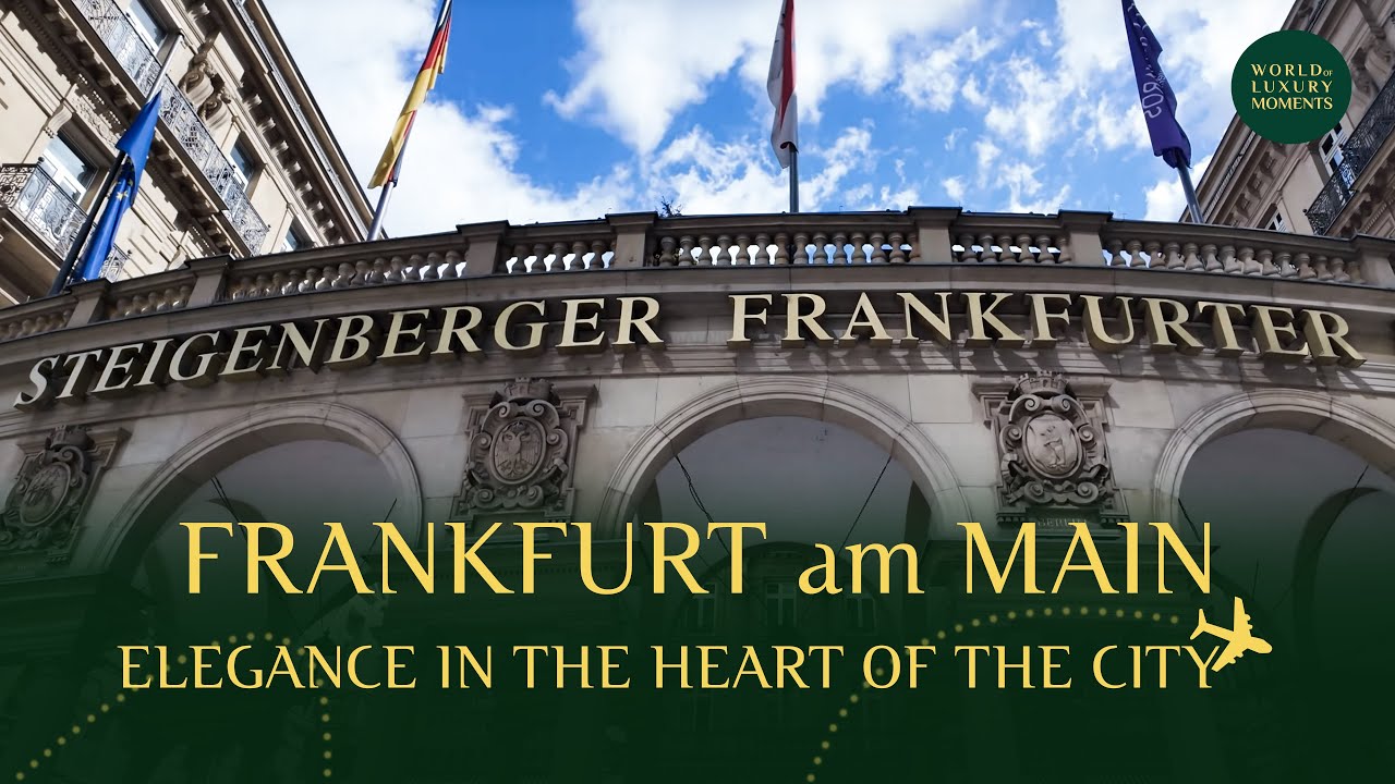 Мои впечатления от роскошного пребывания в отеле Steigenberger Frankfurter Hof.