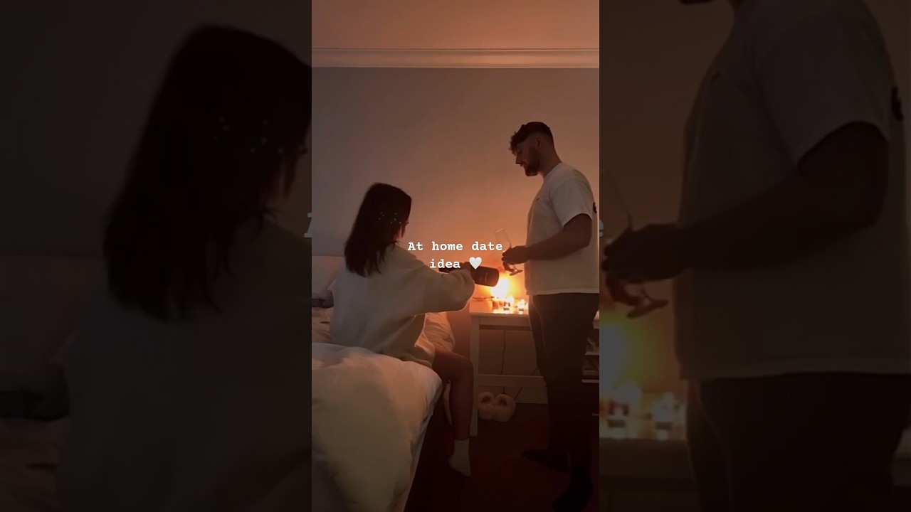 Easy at home date idea that will bring you closer 💌 #dateideas