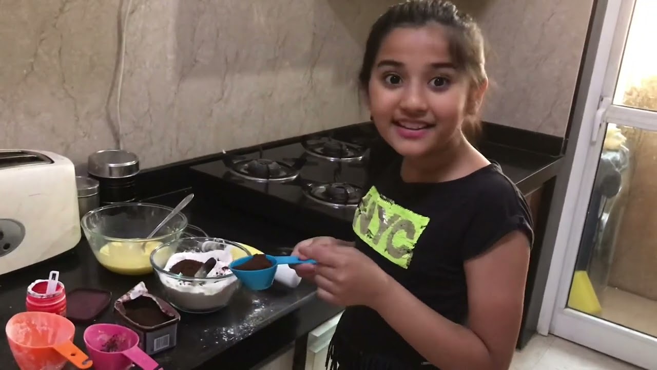 Throwback 🤗Aurra in the kitchen