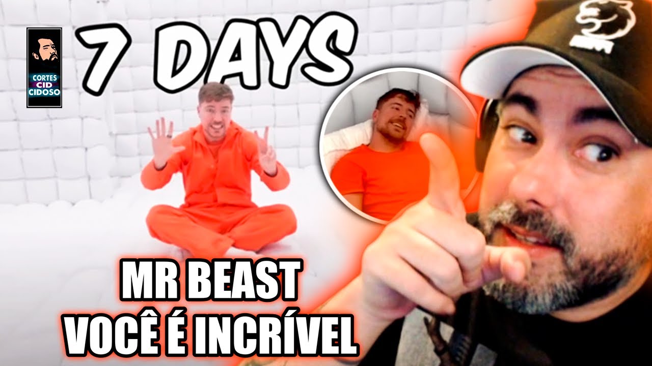 REAGINDO: FIQUEI 7 DIAS NA SOLITÁRIA - MR. BEAST